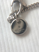 Load image into Gallery viewer, Gucci Interlocking GG Strawberry Necklace in Sterling Silver