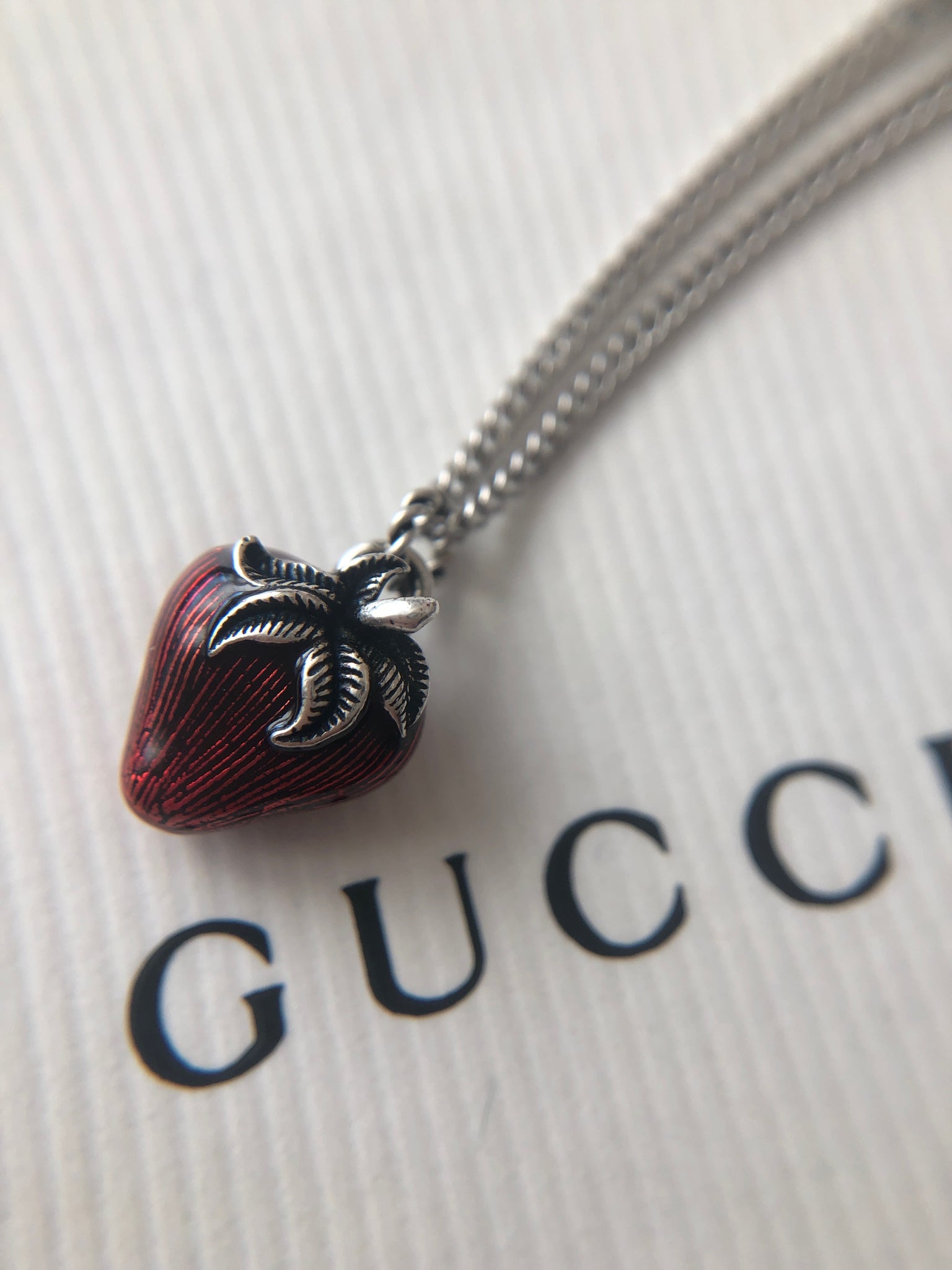 Gucci strawberry jewelry Clearance