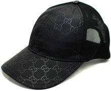 Load image into Gallery viewer, Gucci GG Guccissima Nylon Baseball Cap in Black