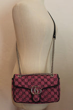 Load image into Gallery viewer, Gucci GG Marmont Shoulder Bag in Pink