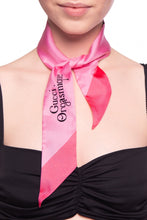 Load image into Gallery viewer, GUCCI Silk Orgasmique Neck Bow Twill Pink