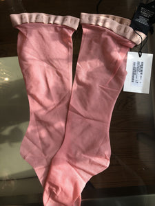 Gucci Lit Molina Sheer Socks in Rose Pink