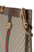 Load image into Gallery viewer, Gucci Rajah GG Canvas Tote Bag