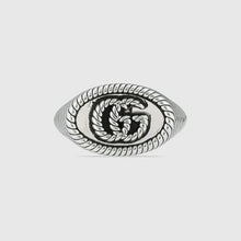 Load image into Gallery viewer, Gucci Interlocking GG Signet Ring