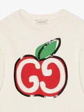 Load image into Gallery viewer, Gucci Kids GG Apple Print Sweatshirt