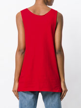 Load image into Gallery viewer, Gucci Vintage Logo Print Red Tank Top