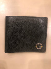 Load image into Gallery viewer, Gucci Black Bifold Short Wallet with Yellow Interior