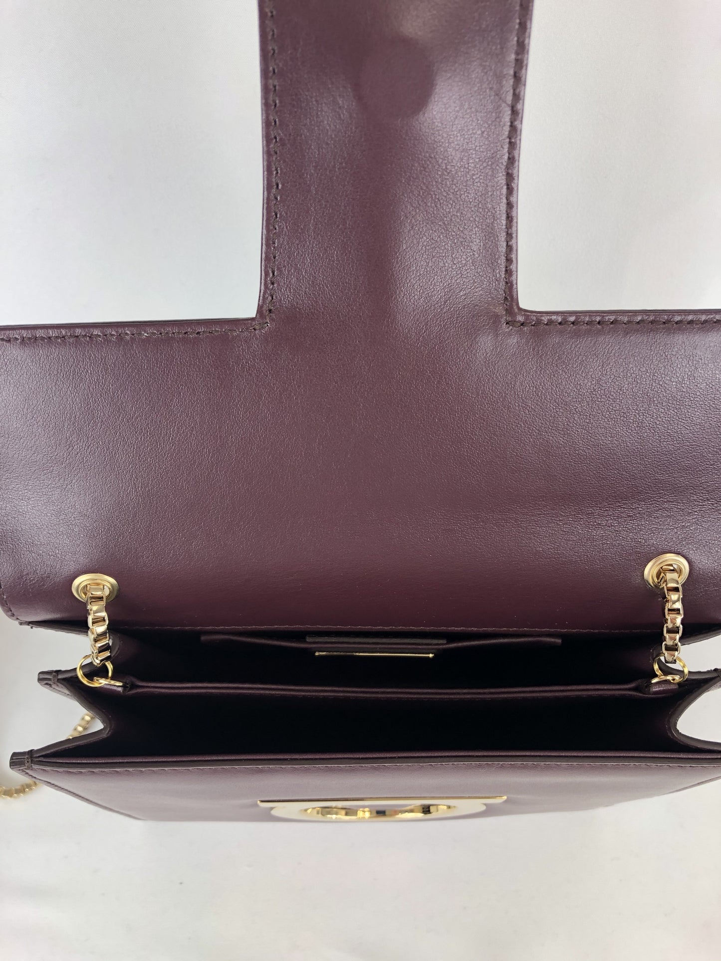 Salvatore Ferragamo Thalia Crossbody Bag in Wine
