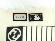 Load image into Gallery viewer, Gucci NY Yankees Scarf in Ivory