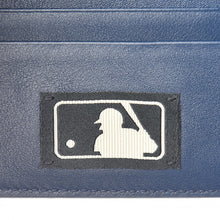 Load image into Gallery viewer, Gucci NY Yankees Embroidered Guccissima Flip Wallet in Navy