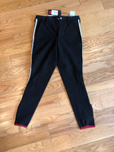 Load image into Gallery viewer, Gucci Gabardine Stretch Pants with Side Stripe in Black
